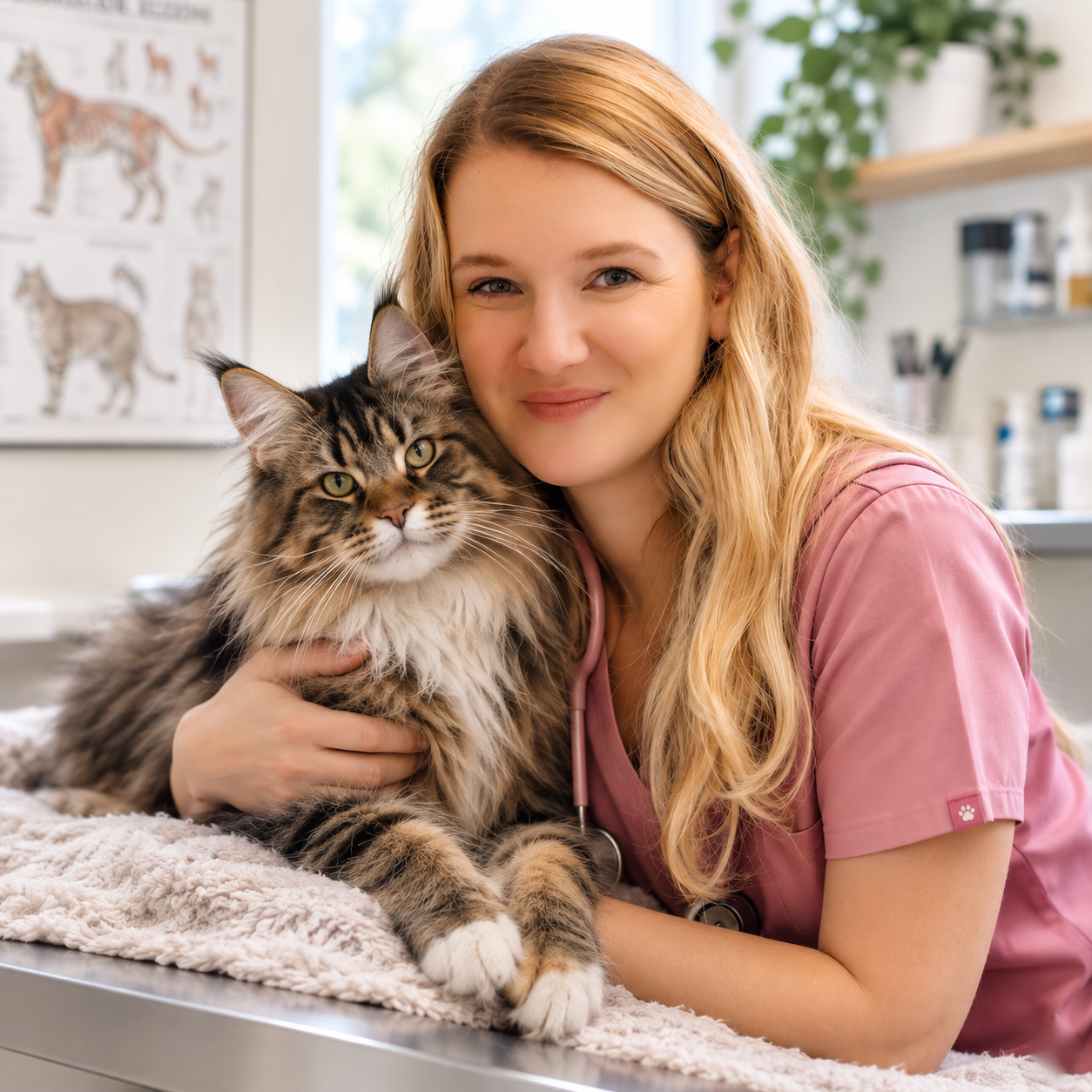 Veronika Bejvl, veterinární sestra